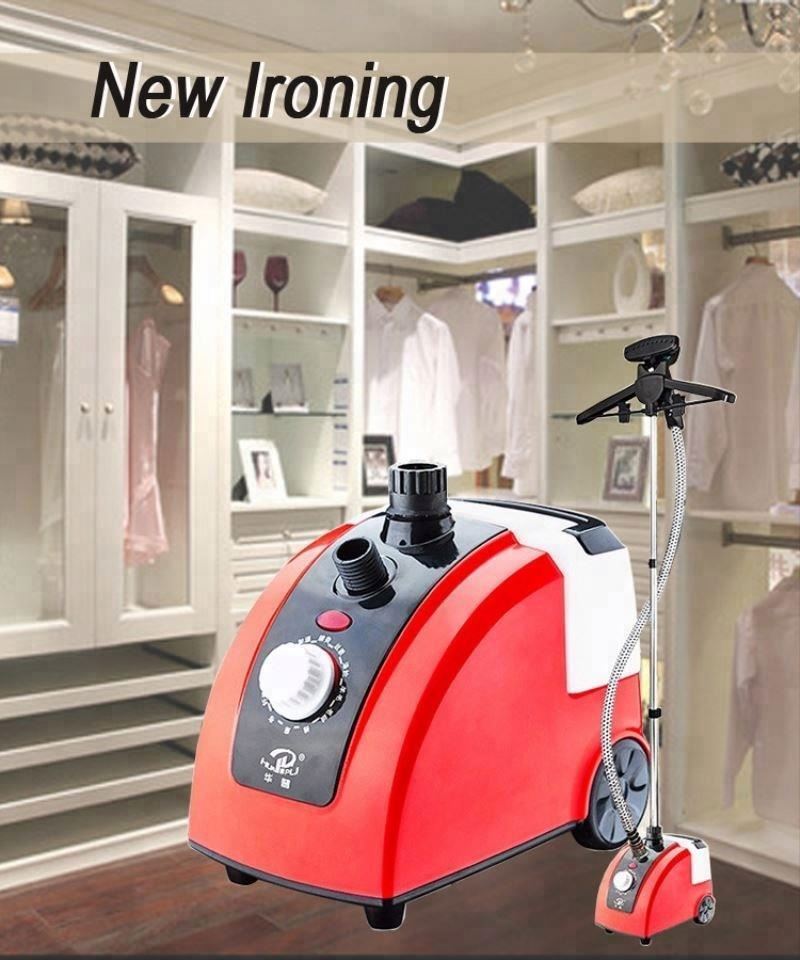 2023 hot sale multi functional vertical garment steamer with Hanging Clothes hanger