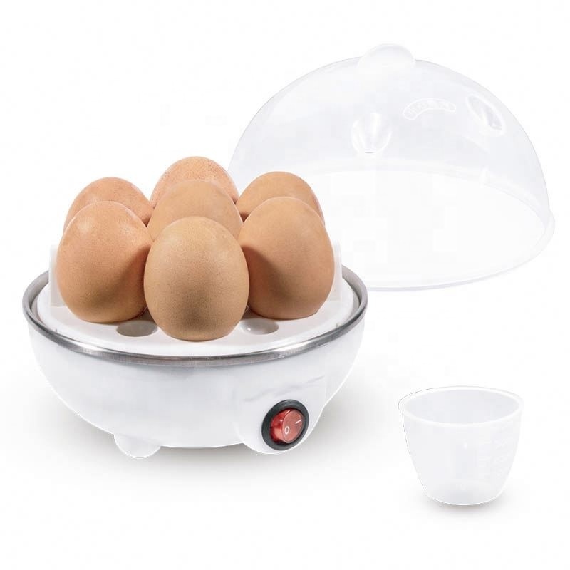 Low price  350W Stainless steel tray 7 egg holes  egg boiler for home appliance