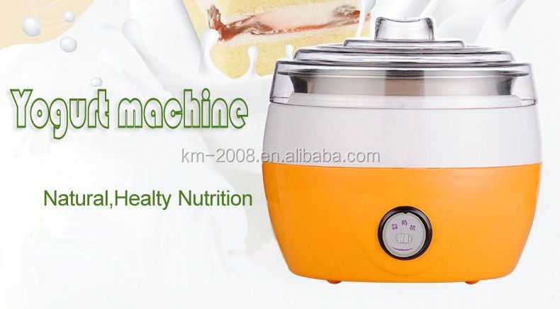 hot sale easy operation stainless steel inner pot 1.0L manual home yogurt maker in China