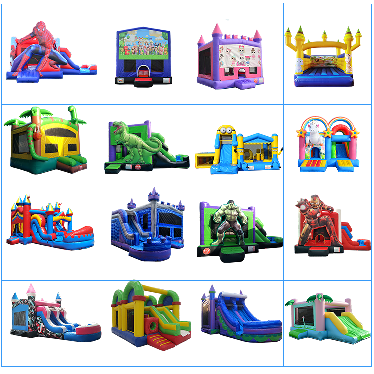 Train Cartoons Jumping Inflatable Happy Commercial Mini Pink Lion King Bounce House