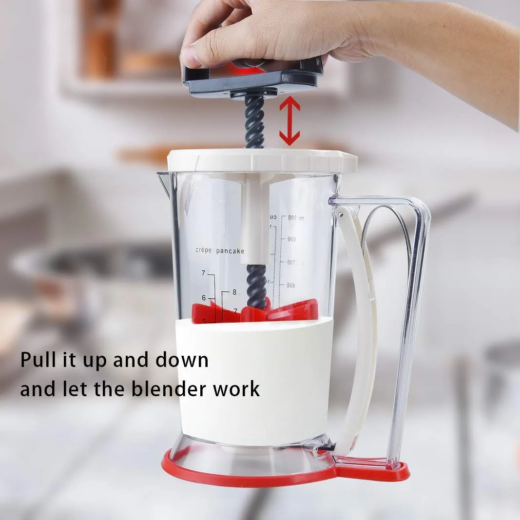 Stainless Steel Pancake Batter Dispenser Baking batter dispenser funnel batter mixer dispenser