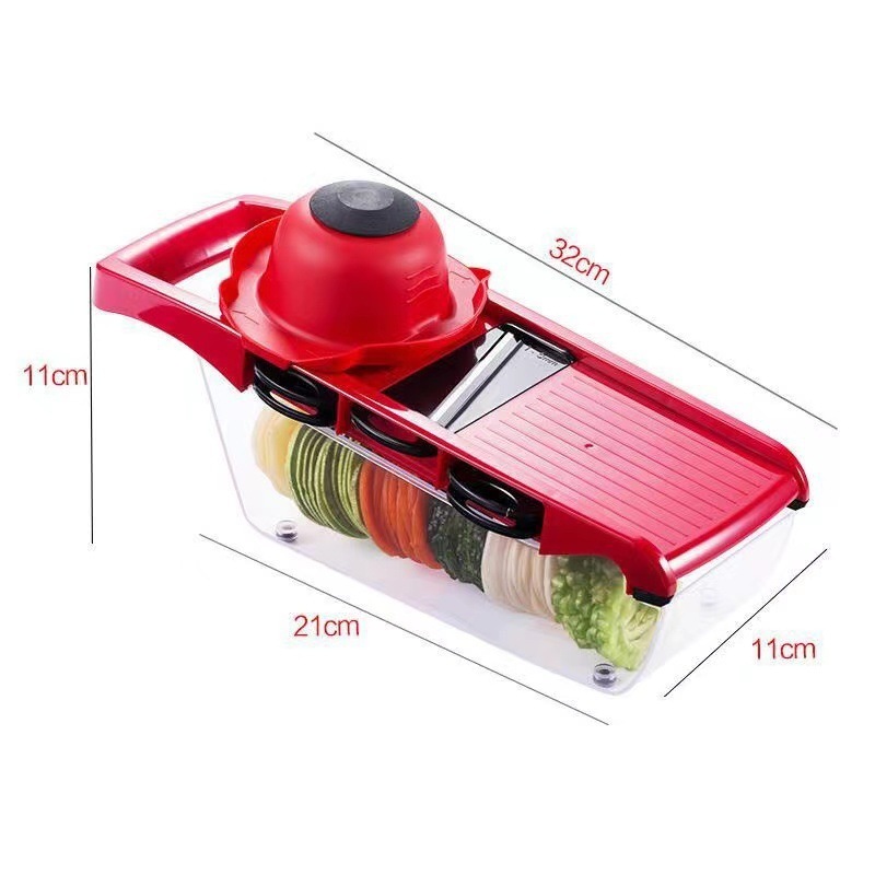 Multi-functional Kitchen Food Chopper Vegetable Slicer Dicer Cutter Veggie Chopper With Blades Onion Chopper With Container