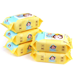 OEM Customised 99% Pure Water Biodegrabale Disposable Sensetive Comfort  Baby Wipes