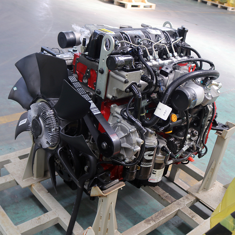 Brand New 4 Stroke Electric Control ISF3.8 4 Cylinder Engine Assembly Truck Car Use In Stock Diesel Engine