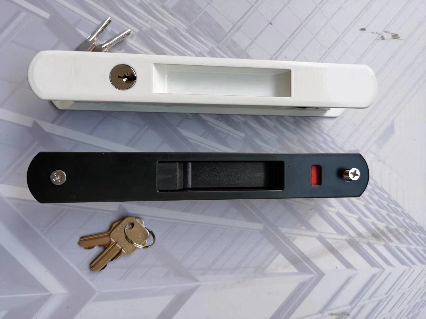 Factory supply aluminium sliding door hardware casement zinc alloy sliding window latches