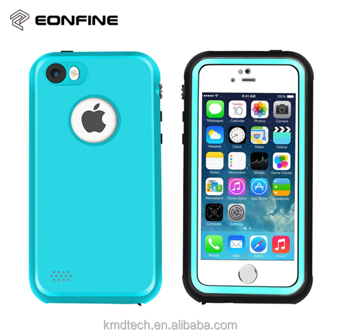 For iPhone 5s se IP68 Underwater Life Water Proof, Hard Drop Resistance Case For iPhone 5s 5 Cover, Waterproof Case Bag