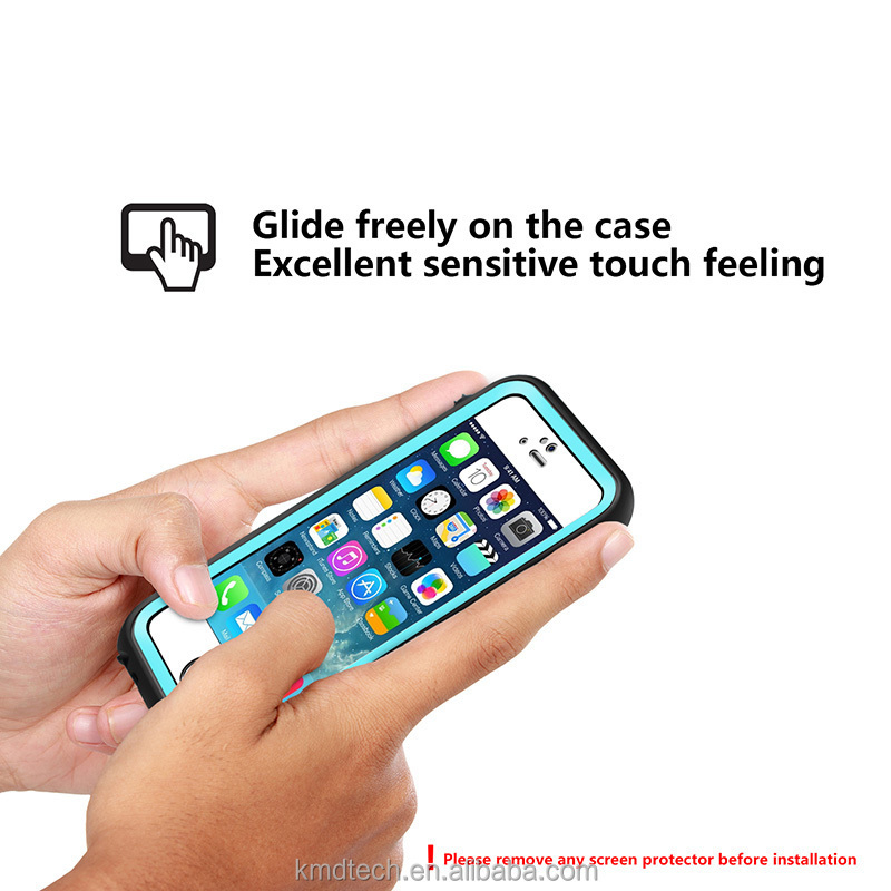 For iPhone 5s se IP68 Underwater Life Water Proof, Hard Drop Resistance Case For iPhone 5s 5 Cover, Waterproof Case Bag