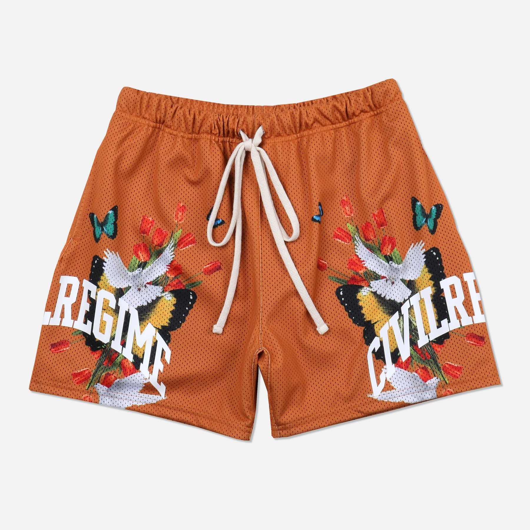 classic printed blank moo shiny breathable above the knee customable men's embroidery basketball shorts with pockets