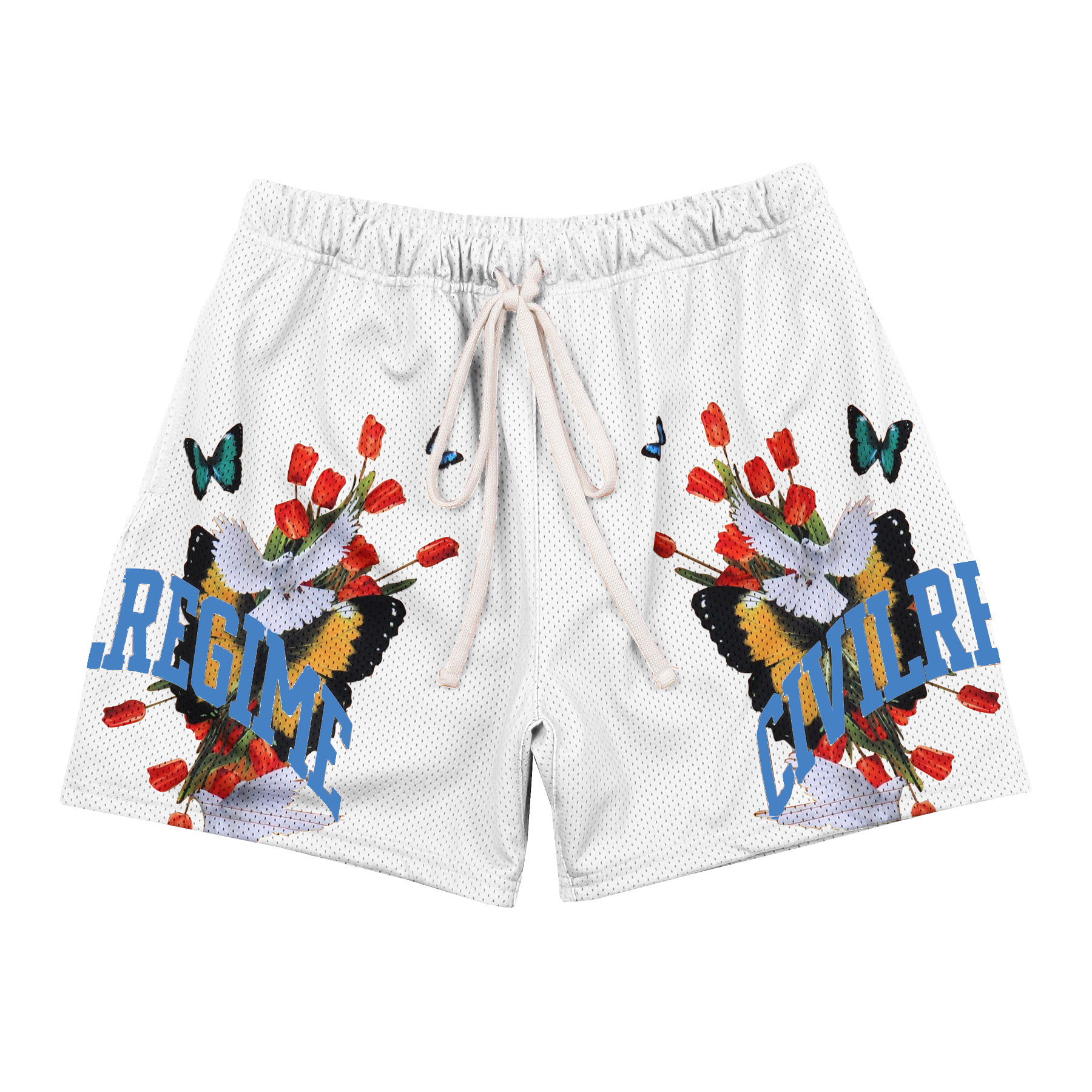 classic printed blank moo shiny breathable above the knee customable men's embroidery basketball shorts with pockets