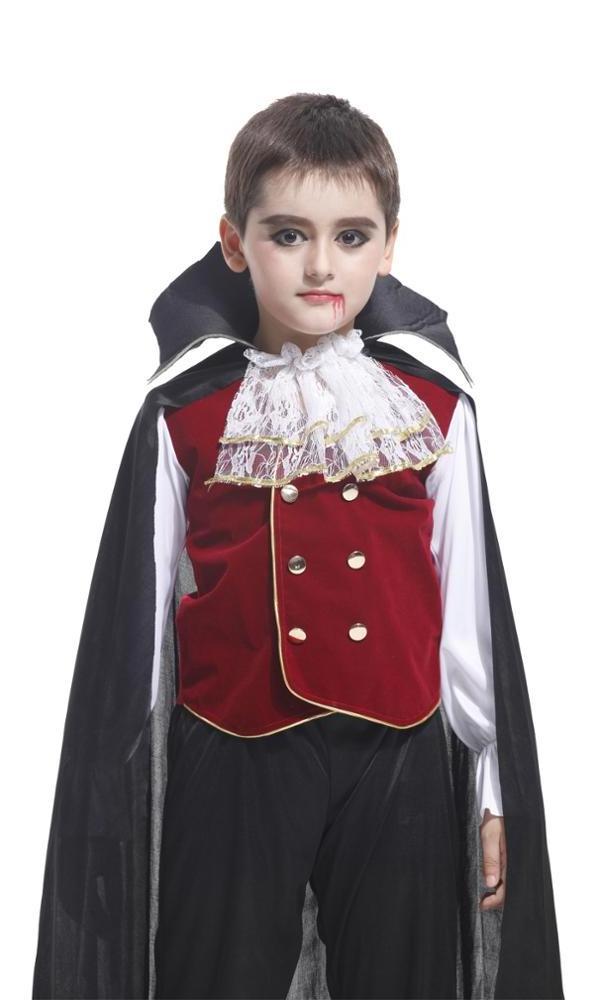 Vampire Count Halloween Costume for Boys Children Halloween Clothes Set