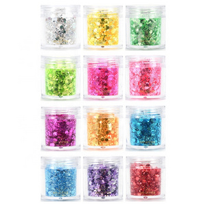 KM GLITTER JMY Series Factory Bulk Supply Wholesale Color Customized High Flash Colorful Glitter for Nail Decoration