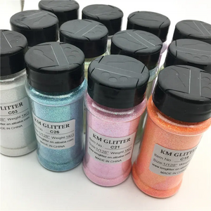 2OZ 57g Glitter Shaker Jars Factory Supply Wholesale Solvent Resistant Polyester Iridescent Fine Glitter for Crafts Decoration