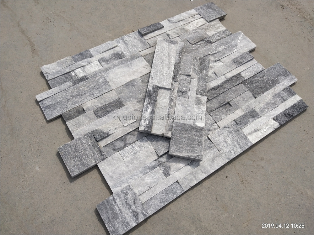 Ledgestone Grey Exterior Wall Thin Flagstone Paver Slate Slabs For Sale