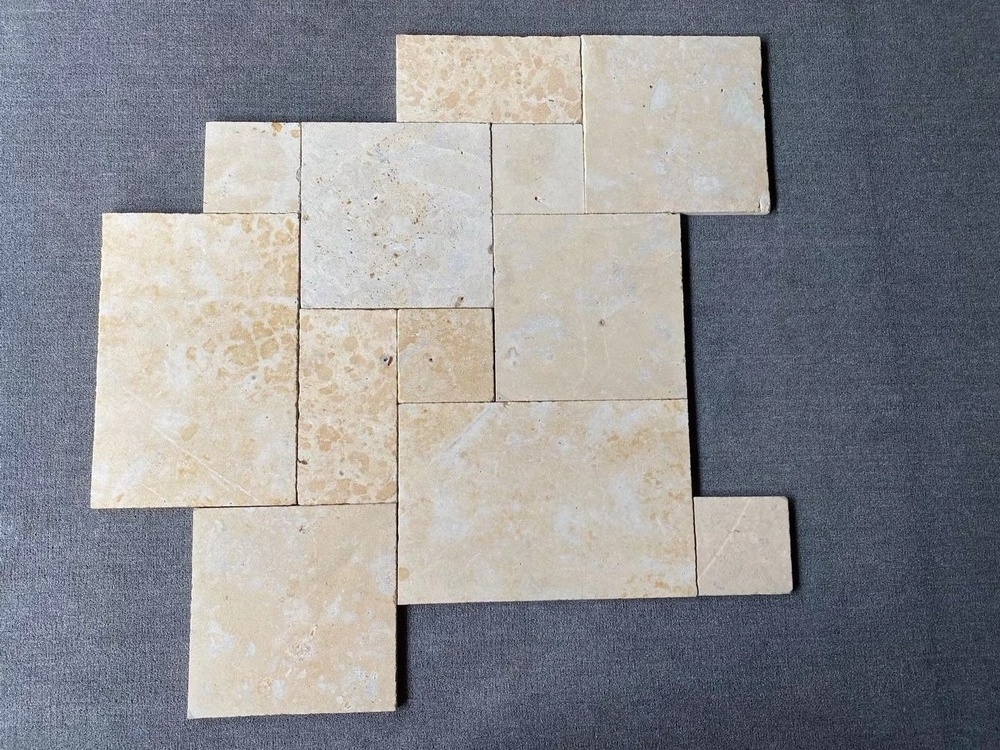 Factory Directly  Natural Outdoor Travertine Tiles For Pool Paver Ivory Beige Travertine Tiles For Walls And Floors