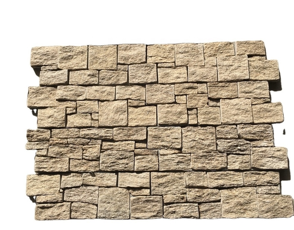 Modern Culture Stone Wall 3D Panel Natural Rock Rock Culture Stone Wall Cladding Outdoor Villa Hotel Decoration Custom Natural