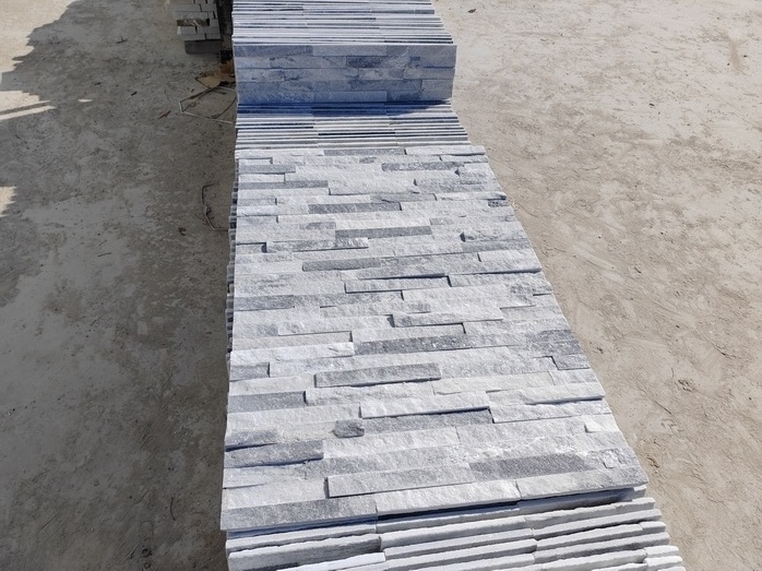 Wholesale grey slate culture stone exterior stone wall cladding stone wall panel