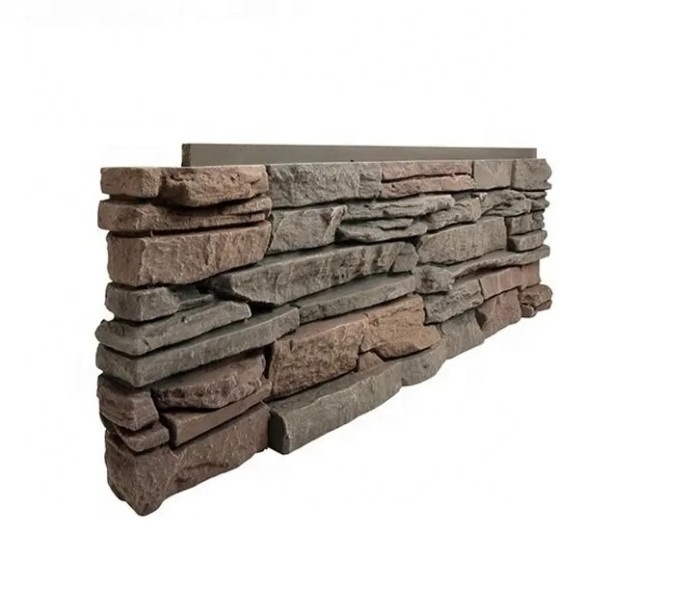 Pu faux stone wall panels 250 cm long