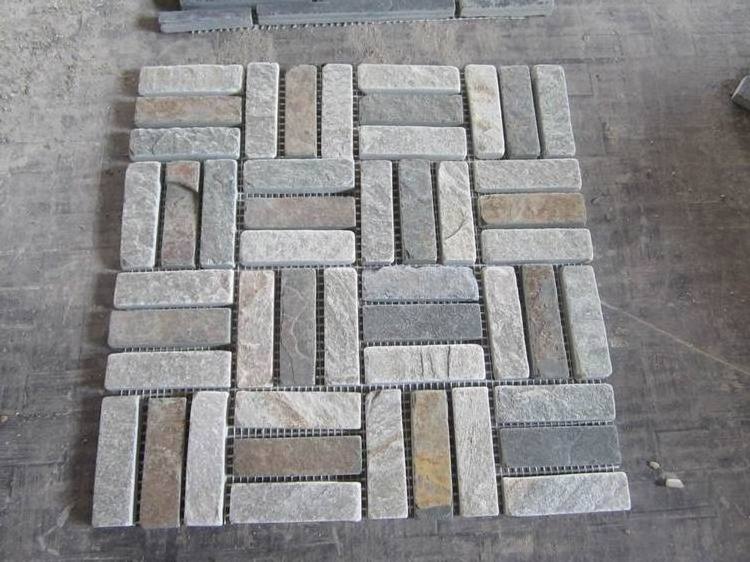 Pavers Stone Mosaic Stone Mosaic Butterfly Floor Tiles Dark Grey Natural Stone Mosaic