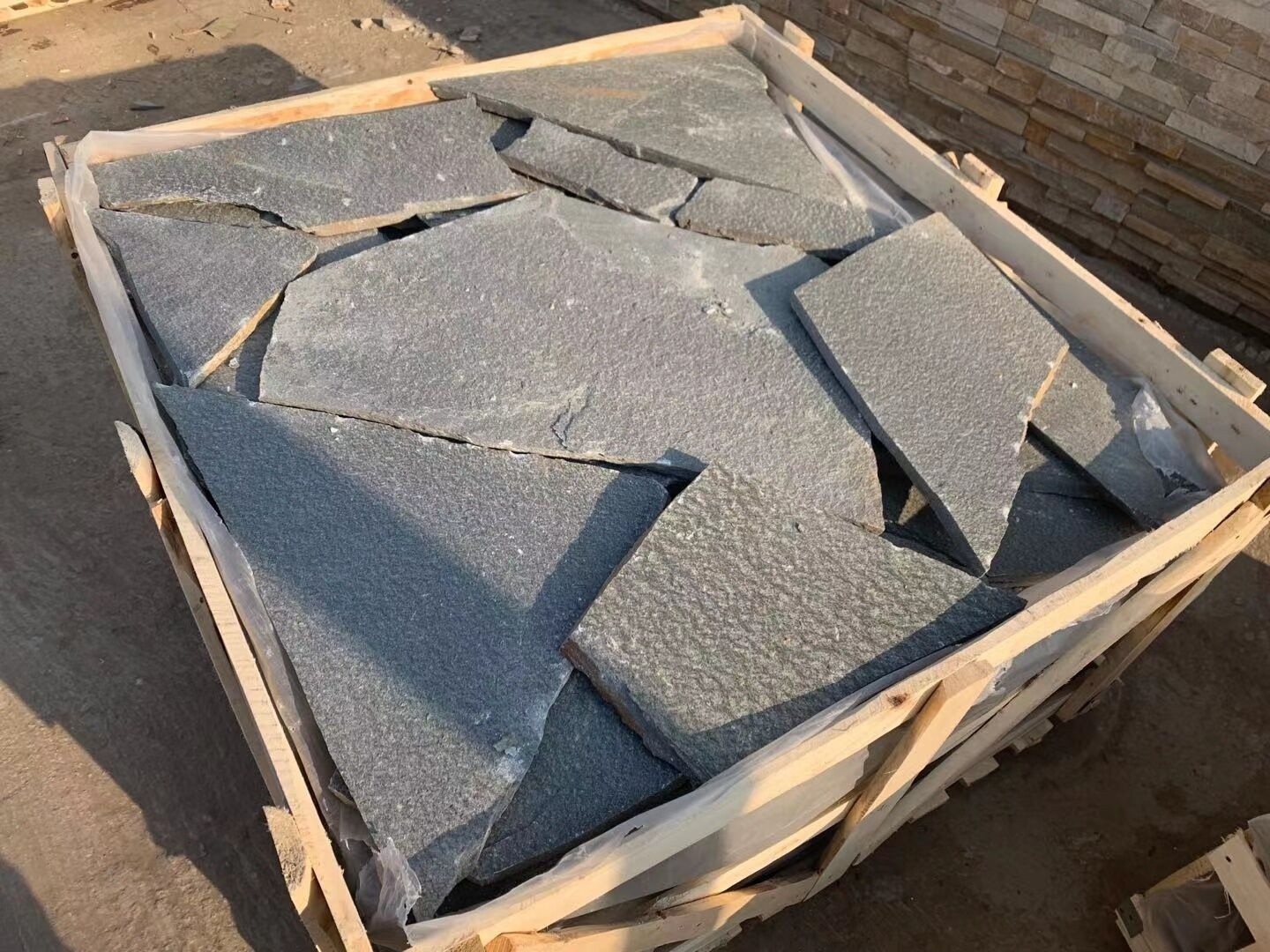 High Quality Irregular Shape Slate Tile Flagstone Mats