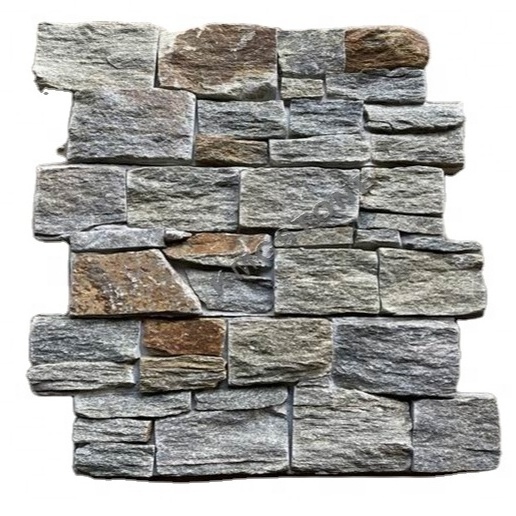 Custom-Size Culture Stone LEDgestone Veneer Cement Iron Mesh Back Antacid Erosion Exterior Hotels Stacked Cement Suppliers