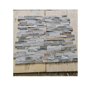 Modern Design Exterior 3D Stone Wall Cladding Tiles Natural Split Finish Cut-to-Size Stone Look 3D Stone Look Tiles