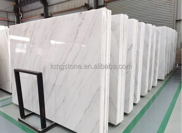 Guangxi White Marble Slabs Elegant Durable Natural Marble Countertop for Kitchen & Villa