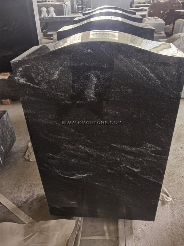 European American Style Customized Size Marble Granite Tombstones Headstones for Cemetery Memorial Garden Outdoor Application