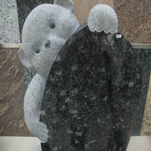 Customized Modern and European Design Granite Tombstones Monuments Beautiful Marble Gravestone for Cemetery or Memorial Usage