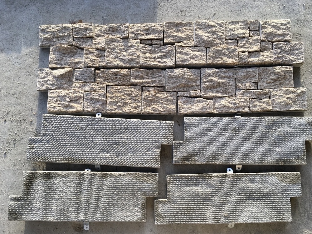 Modern Culture Stone Wall 3D Panel Natural Rock Rock Culture Stone Wall Cladding Outdoor Villa Hotel Decoration Custom Natural