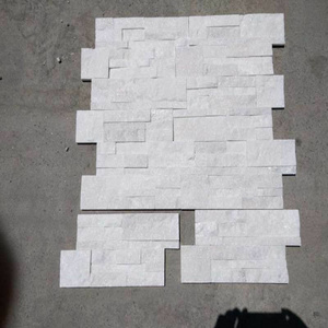 Large White Stone Slate Grey White Quartz Stone Slate Rectangle Shaped White Natural Quartz Slate Tiles