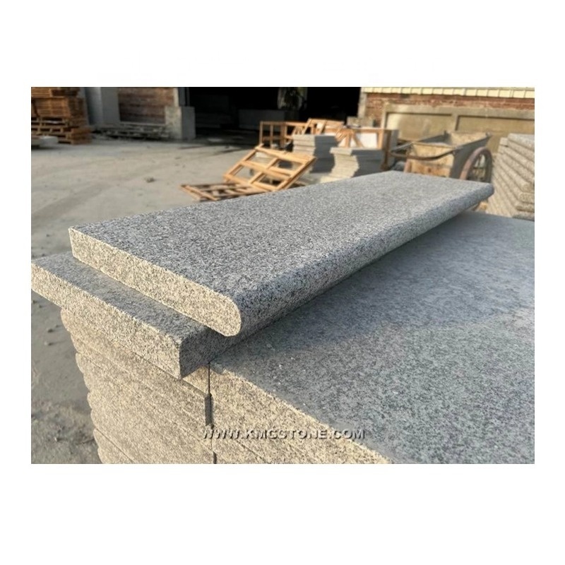 Competitively Priced Natural Stone Granite Slabs for Outdoor Flooring Curbstone