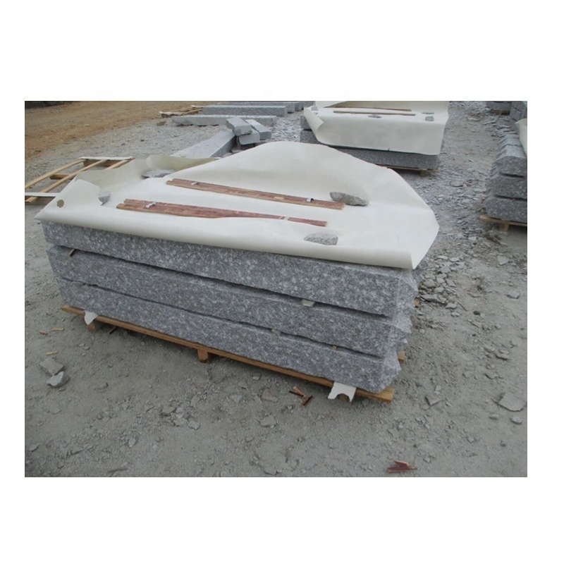 Granite stairs step with 5 years warranty Dark granite counter tops for office building cut to size