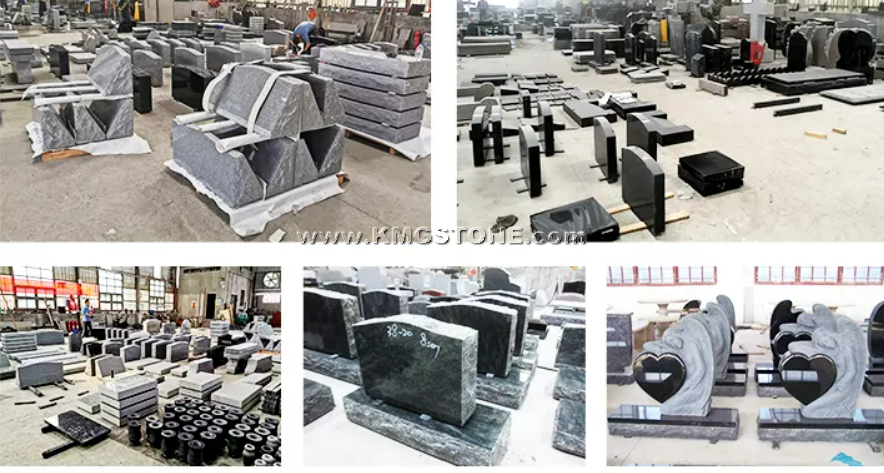 Design Memorial Stone Tombstones Monuments In Wholesale Price Butterfly Headstones