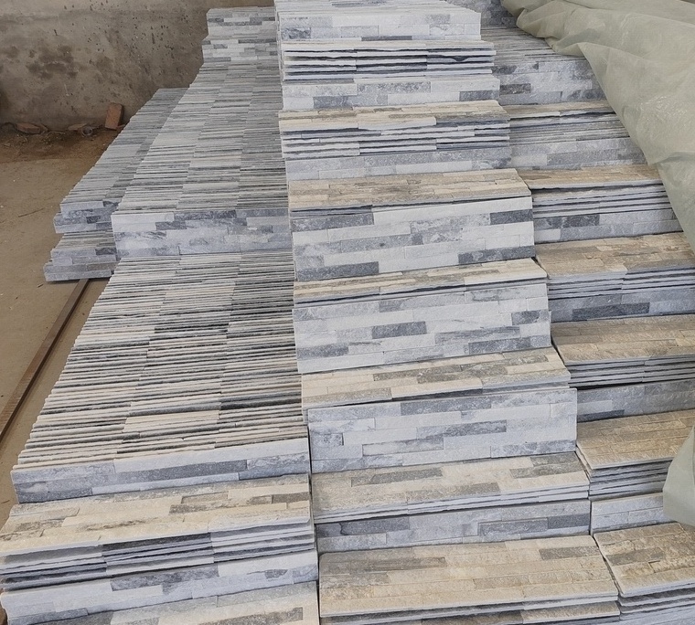 Wholesale Stacked Stone Veneer in Thin Veneer Ledge Style Low Price Slate