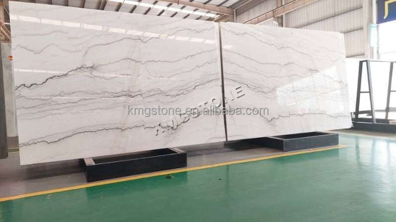 Guangxi White Marble Slabs Elegant Durable Natural Marble Countertop for Kitchen & Villa