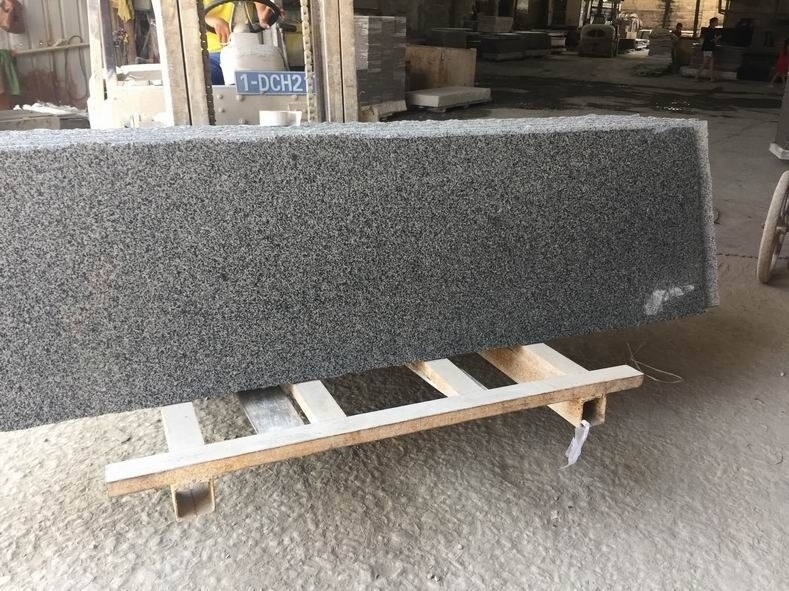 Wholesale Factory G603 Rock Face Granite Wall Slabs Polished Modern Block Design Flamed Split Honed Bush Hammered 1-Year Floor