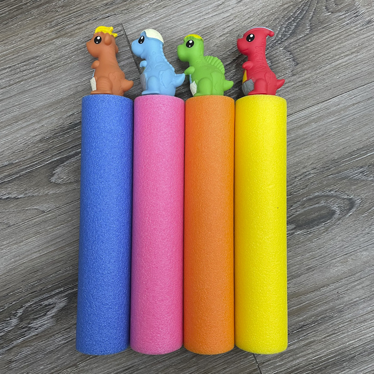 Pearl cotton blister rod toy long rod foam blow pipe wholesale