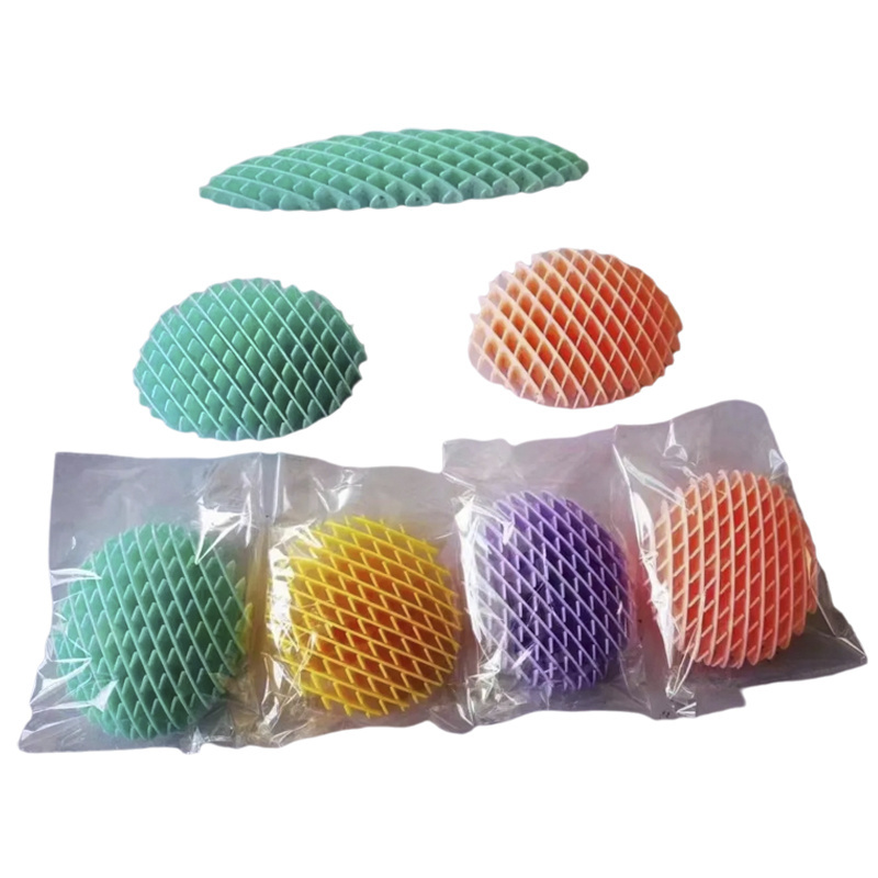 New 3D printed elastic retractable mesh decompression cure boredom small toy finger play magic