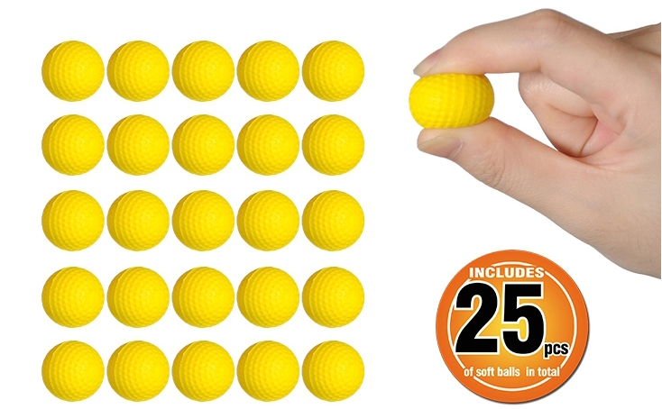 Hot Sale Blaze Storm Electric Soft Bullet Gun Toy with 25 PCS Round-head Bullets for Kids