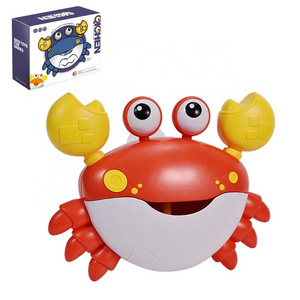 New Arrival Water Play Crab Bubble Bath Toys For Baby And Kids Funny Summer Toy and Gift With Music