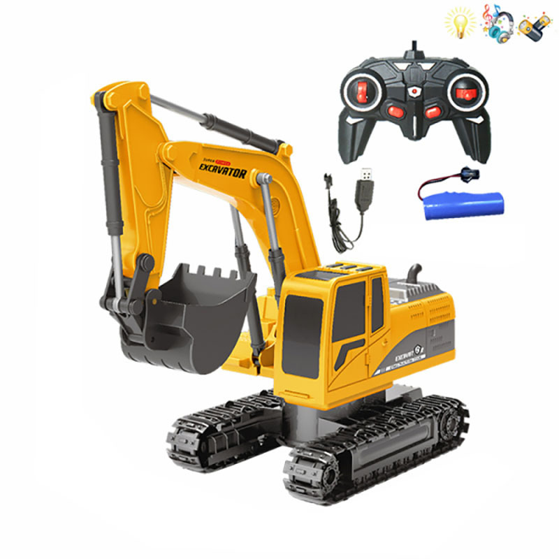 Excavator Remote Control Toys Rc Trucks Oem Backhoe Loader Digger Toy