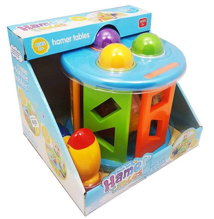 Hot Selling Block Hammer Table Set Educational Learning Baby Toy