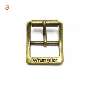 Custom Logo High Quality Zinc Alloy Roller Pin Belt Buckle With 20MM