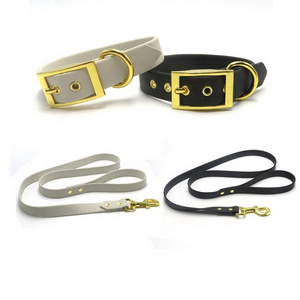 Wholesale Durable Silicone PVC TPU Waterproof Heavy Duty Training Luxury Dog Collar and Leash