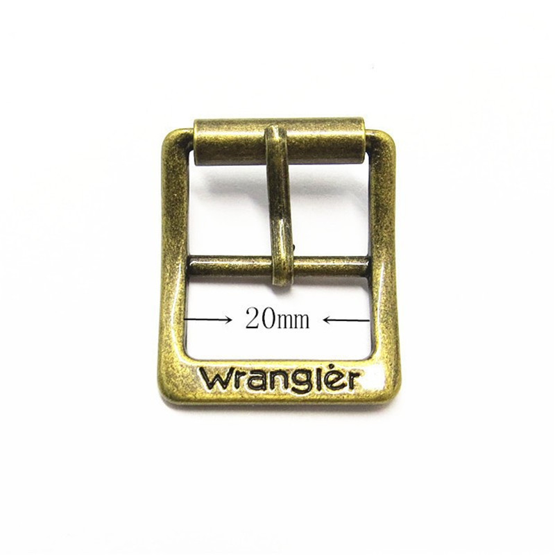 Custom Logo High Quality Zinc Alloy Roller Pin Belt Buckle With 20MM