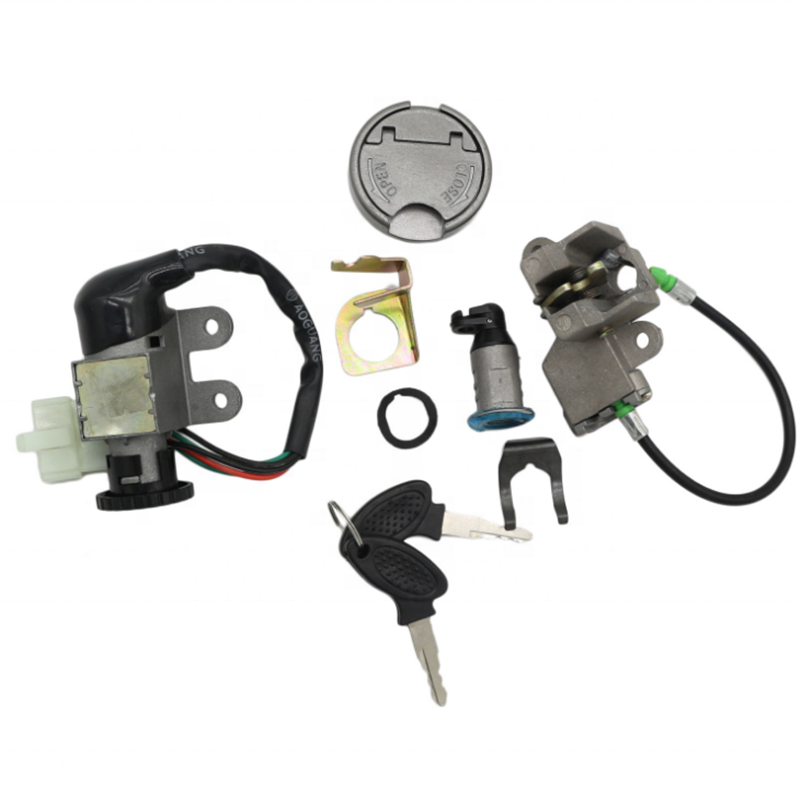 Gy6 50cc ignition switch key lock gas tank  set for scooter moped