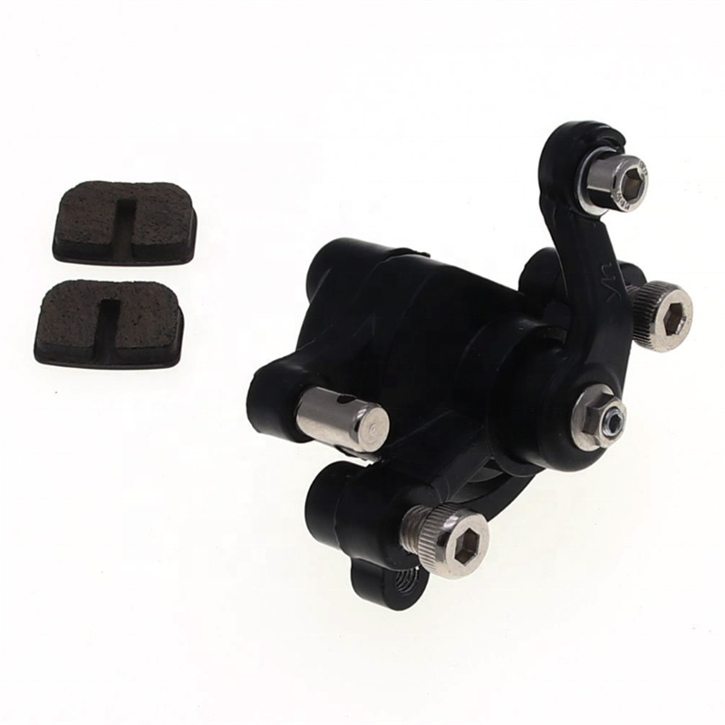 Black  47cc 49cc mini moto dirt bike front minimoto brake caliper with pads