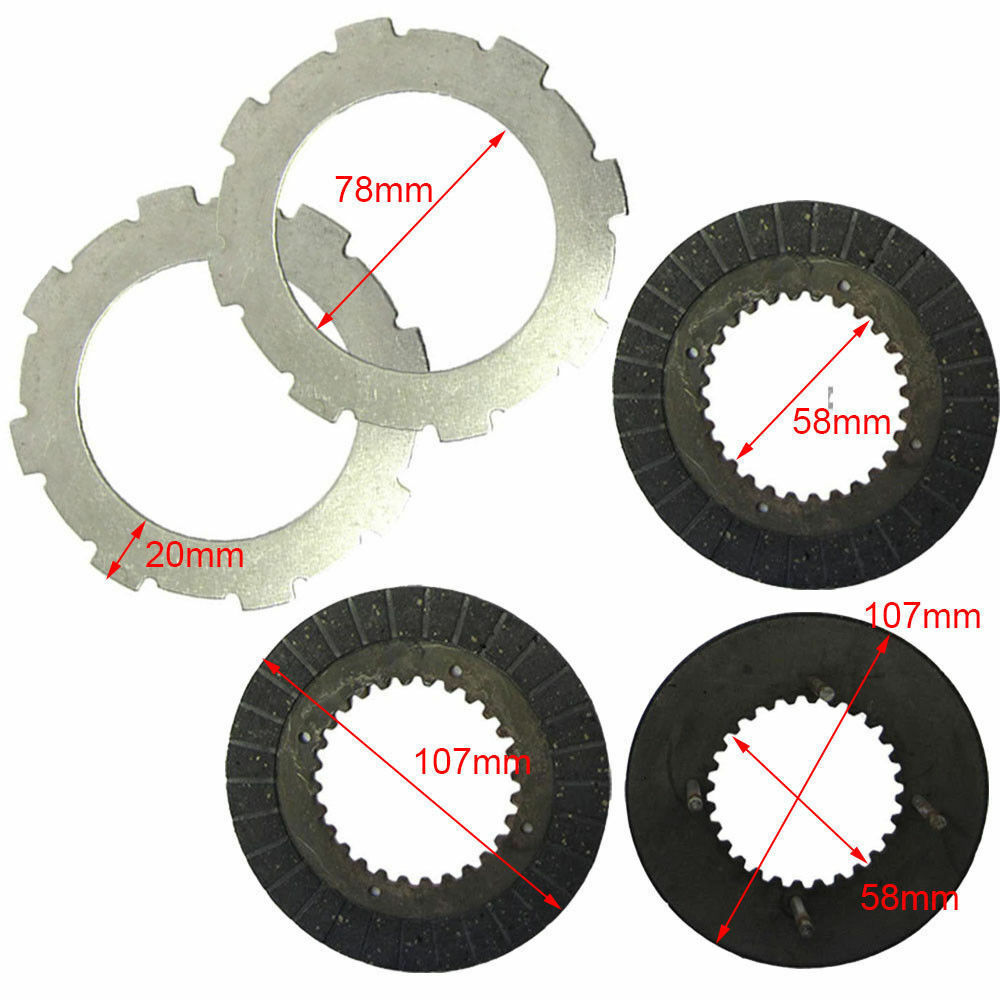 Karting clutch lining/Wet Clutch Plate Set for GX160/GX200/GX270/GX390UT2/QH/Q4