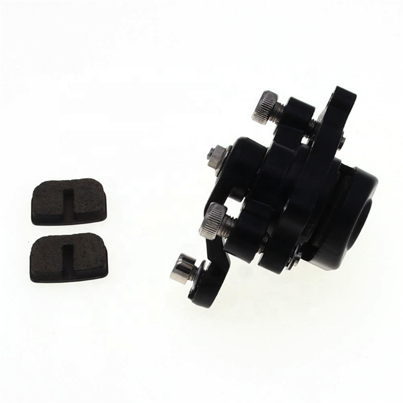 Black  47cc 49cc mini moto dirt bike front minimoto brake caliper with pads