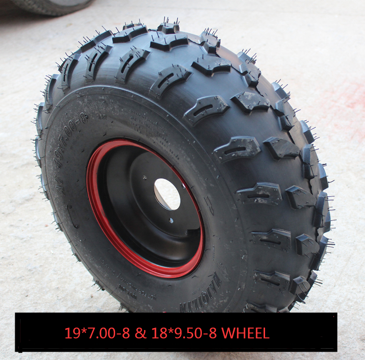 19/7-8 19X7.00-8 19X700-8 19X7-8 TR61 ATV QUAD TYRE TIRE RIM WHEEL